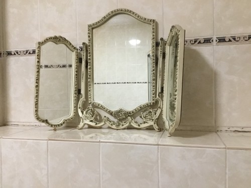 Vintage free standing - vintage, mirror