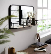Rectangular Wall Mirror Black