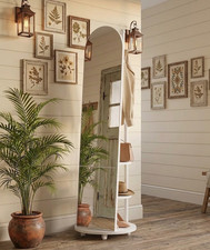 Full Length Mirror Coat Rack