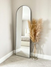 Modern Tall Metal Frame Mirror