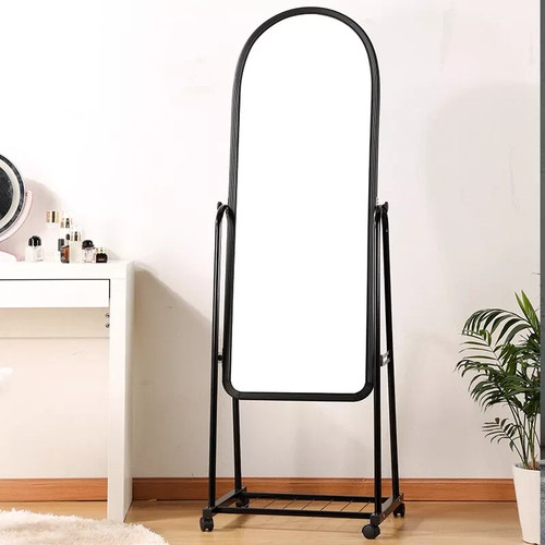 Arched full length mirror with - mirror,